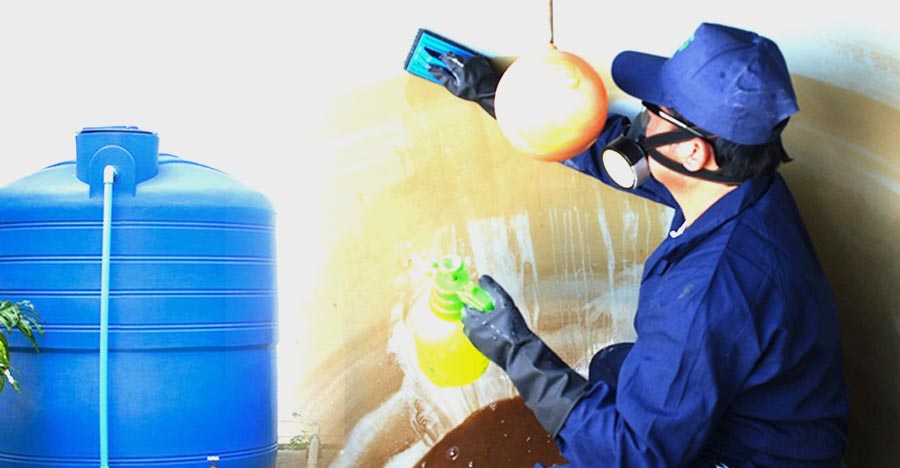 Scientific Water Tank Cleaning